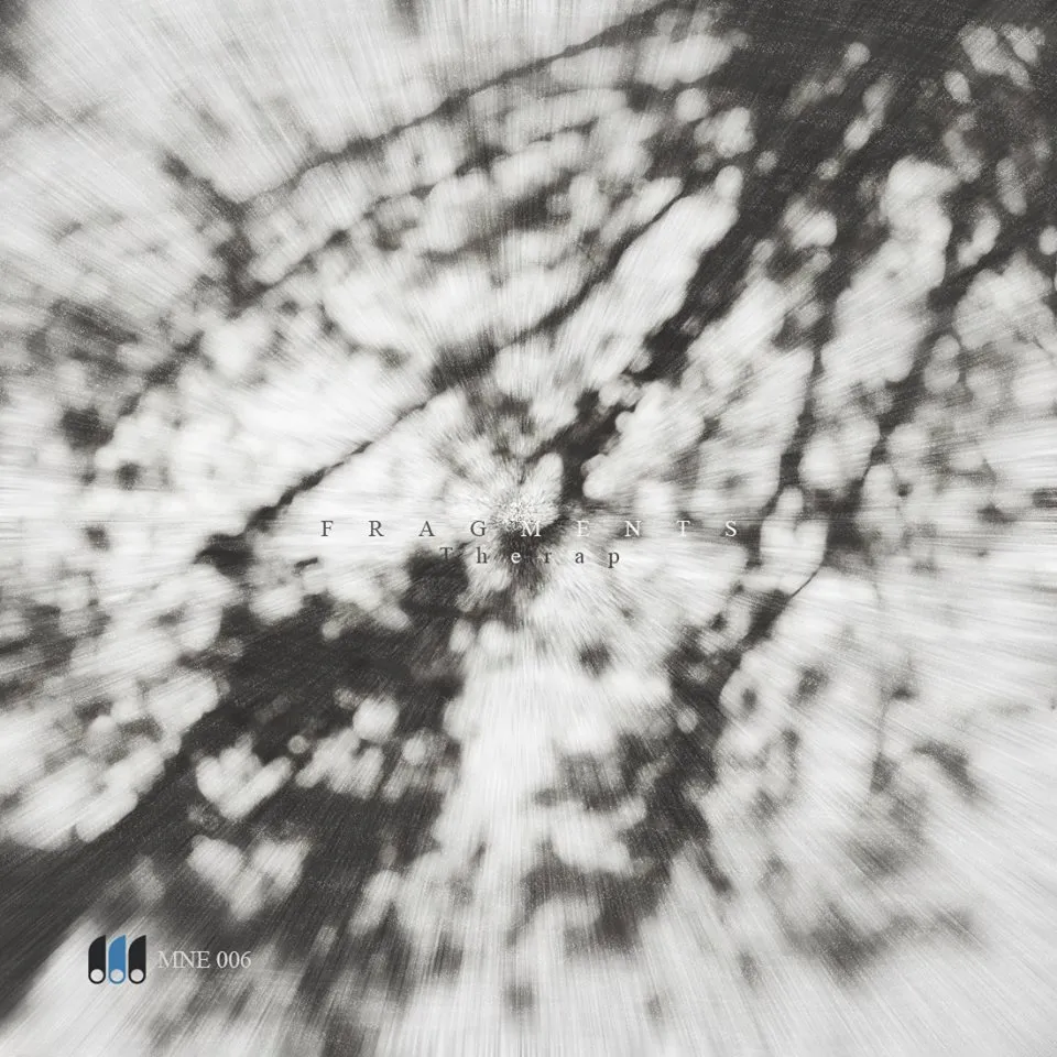 Illustration for Fragments by Therap, highlighting abstract background resembling blurred tree branches or light patterns radiating outward