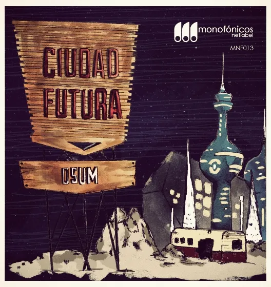 Illustration for Ciudad Futura by Dsum, highlighting its unique geometric form and stylish, modern appeal.