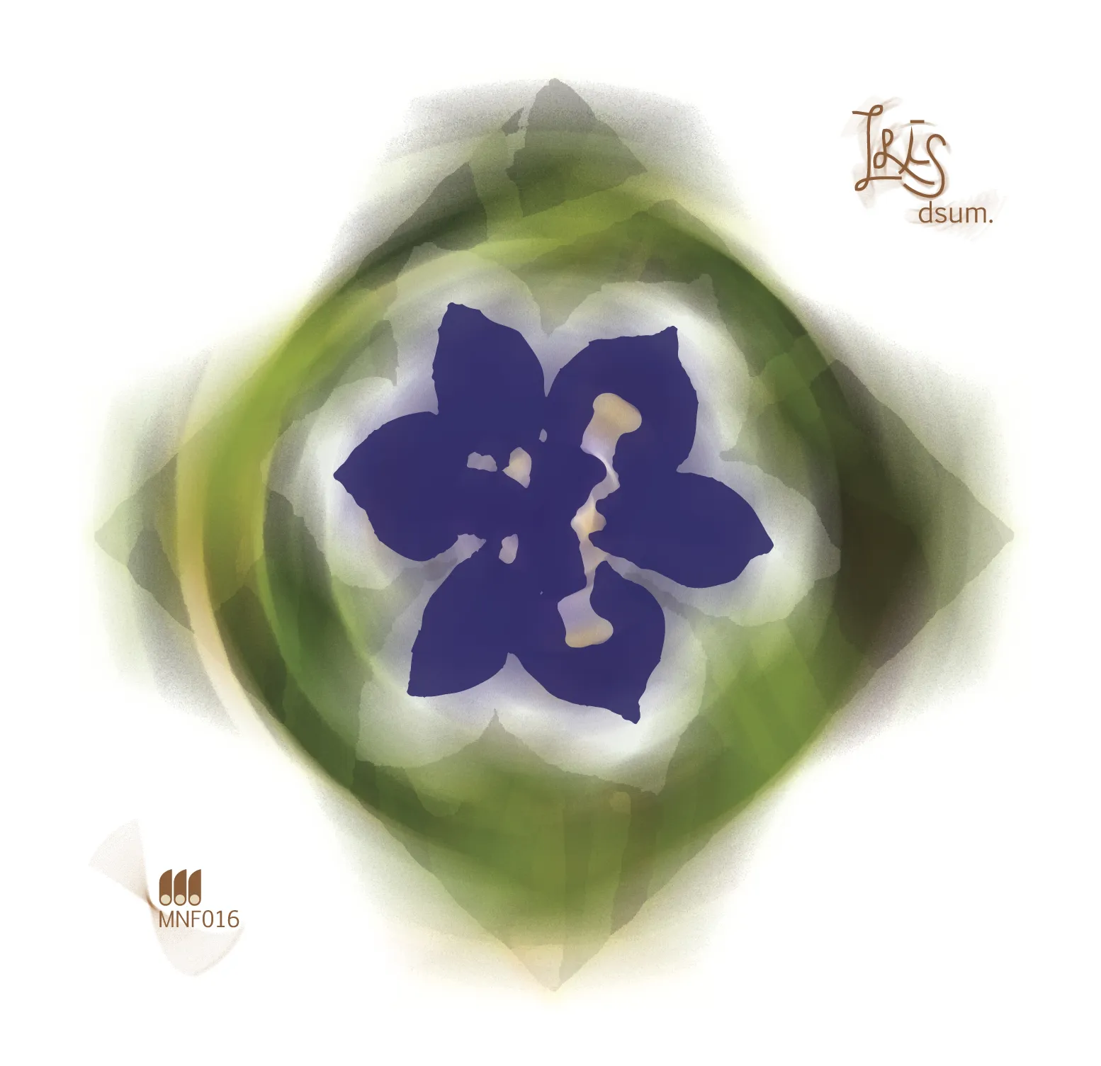 Illustration for Iris by Dsum, highlighting its unique geometric form and stylish, modern appeal.