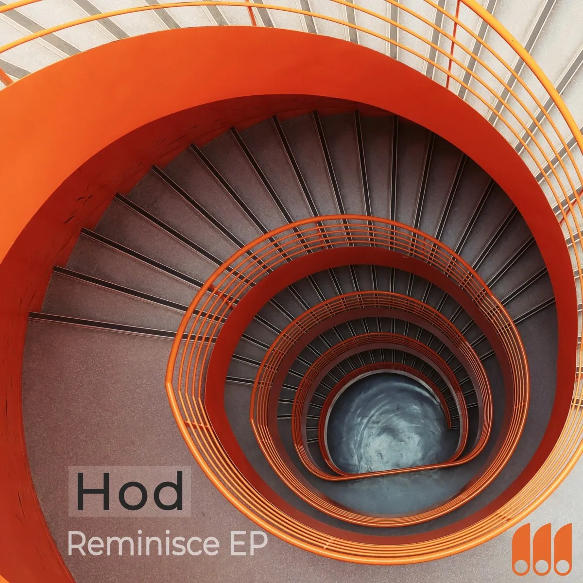 Illustration for Reminisce EP by Hod, featuring two women joyfully playing a piano together, surrounded by a vibrant and artistic background.