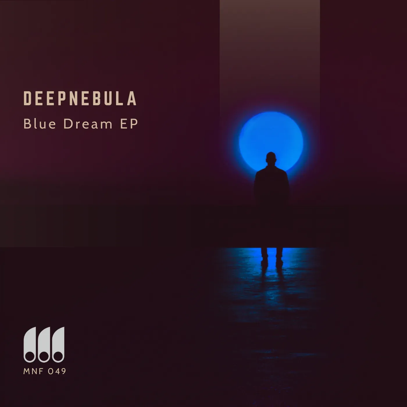 Illustration for Blue Dream EP by DeepNebula, highlighting its unique geometric form and stylish, modern appeal.