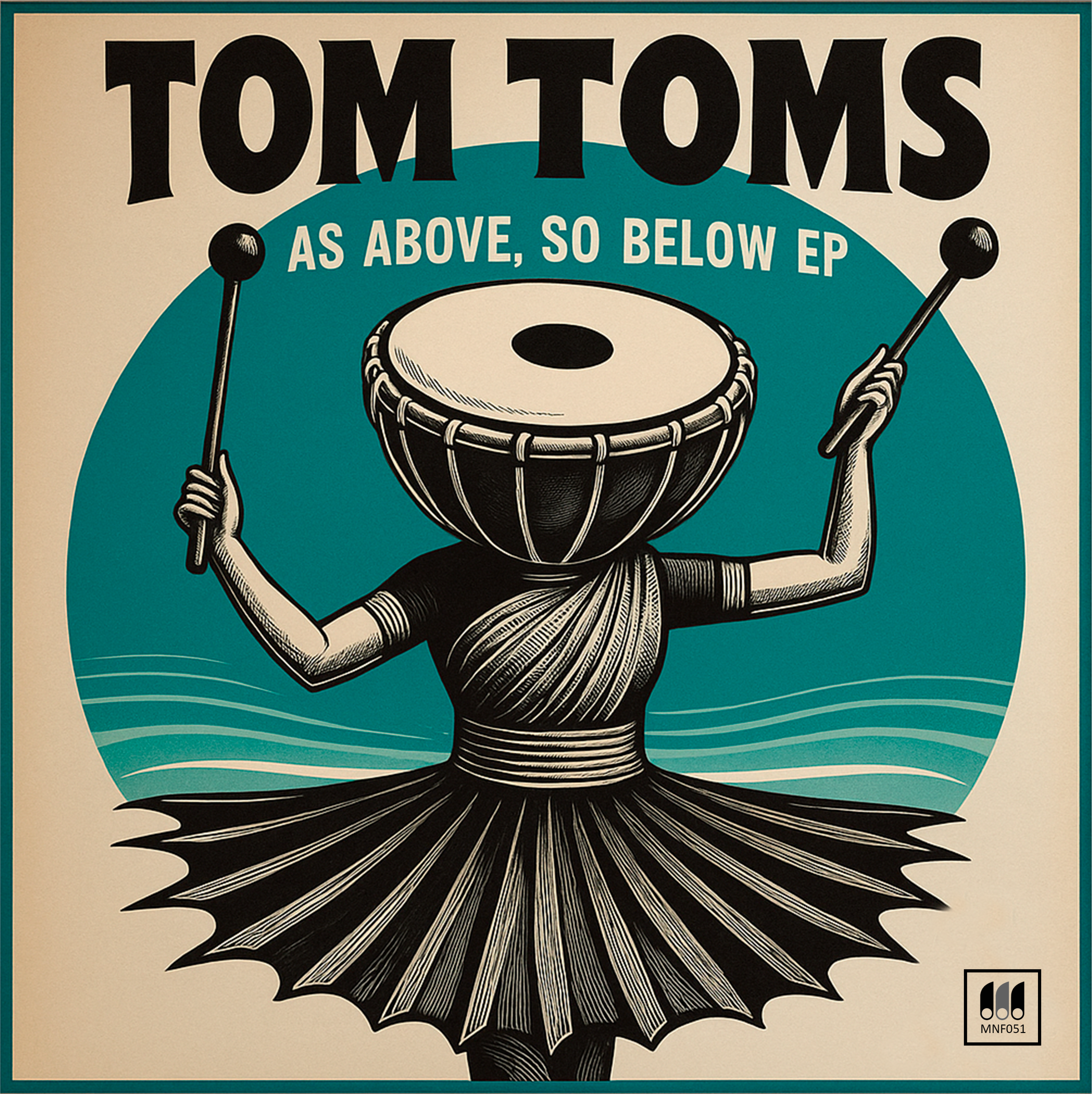 Album artwork for As Above, So Below EP by Tom Toms