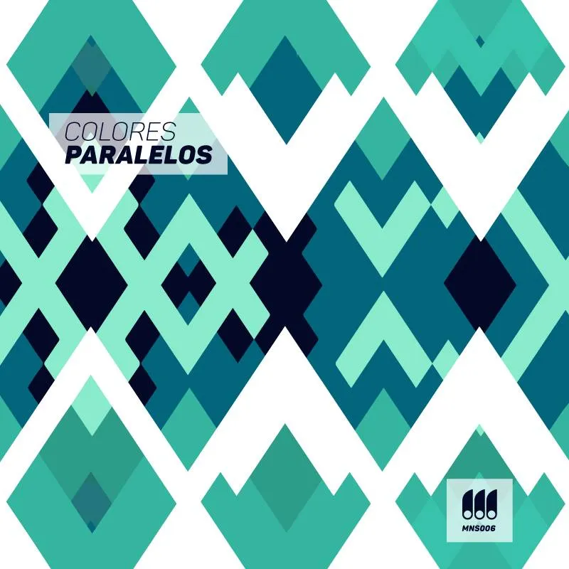 Illustration for Colores Paralelos by Monofónicos Netlabel, featuring vibrant colors and abstract designs.
