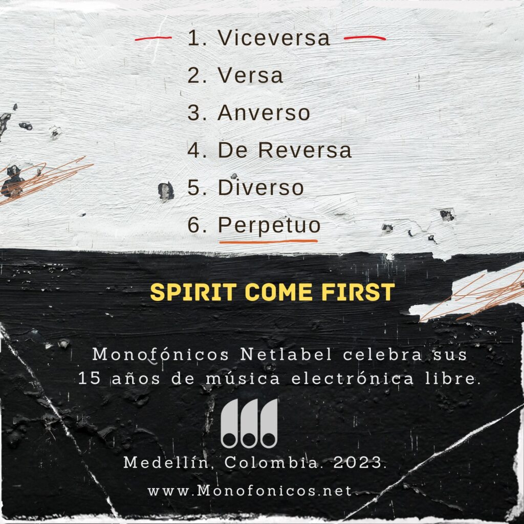 MNF047 - Spirit Come First - Viceversa